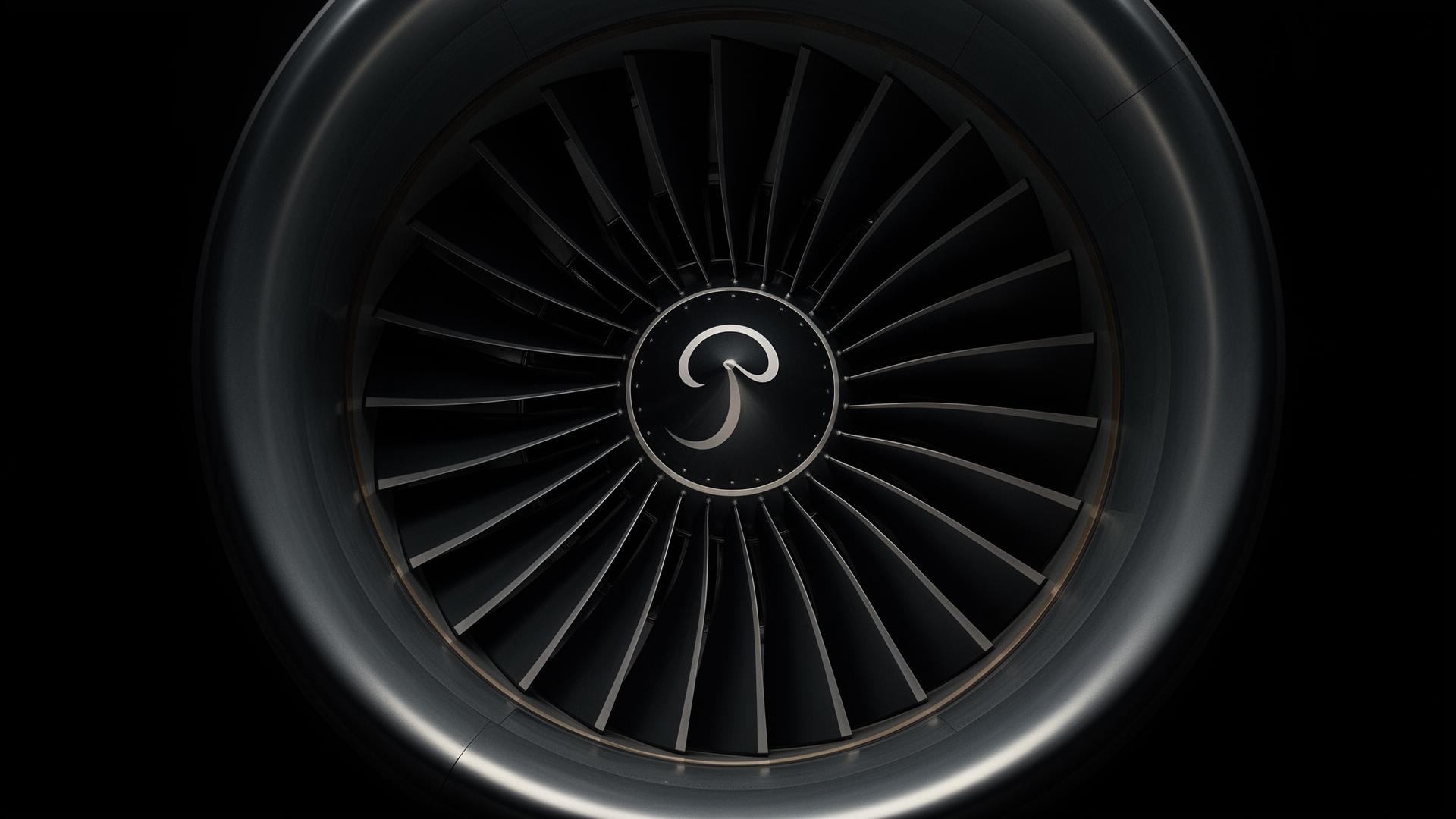 Turbofan engine — aerospace precision